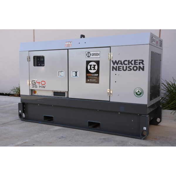 Wacker Neuson G40 Generator - 40KVA Rerntal Sales